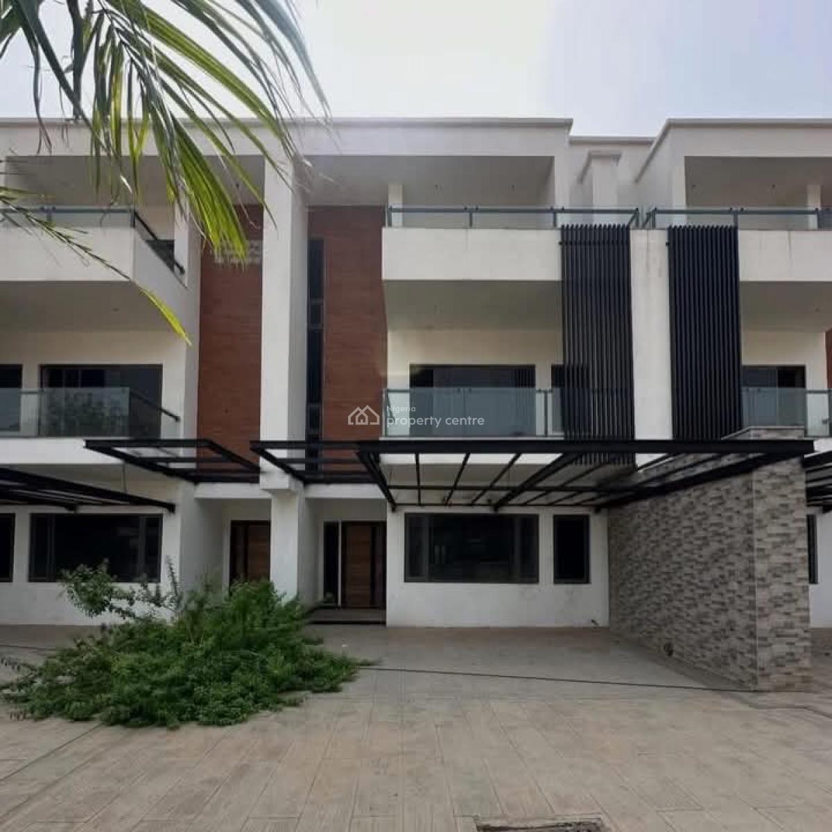 4 Bedroom Terrace Duplex + Boys Quarters  3 Living Area All, Katampe Extension, Katampe, Abuja, Terraced Duplex for Sale