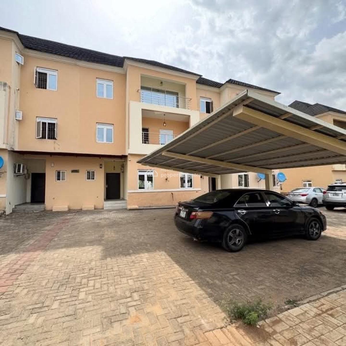 Newly Built 3-bedroom Terrace Duplex in an Estate, Gaduwa, Abuja, Terraced Duplex for Rent