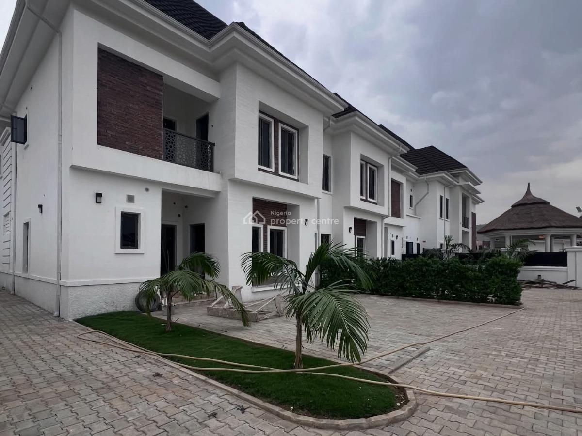 Tastefully Finished 4 Bedroom Terrace with Maid Room, Jahi, Abuja, Terraced Duplex for Rent