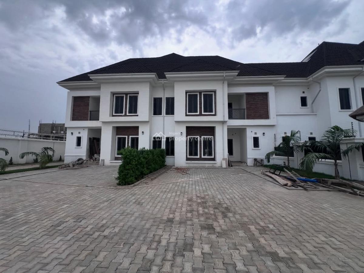 Tastefully Finished 4 Bedroom Terrace with Maid Room, Jahi, Abuja, Terraced Duplex for Rent