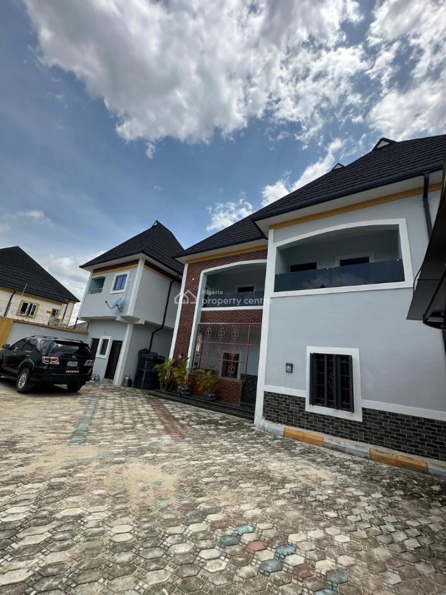 6 Bedroom Duplex with 2 Rooms Bq & Gatehouse, Off Sars Road, Port Harcourt, Rivers, Detached Duplex for Sale