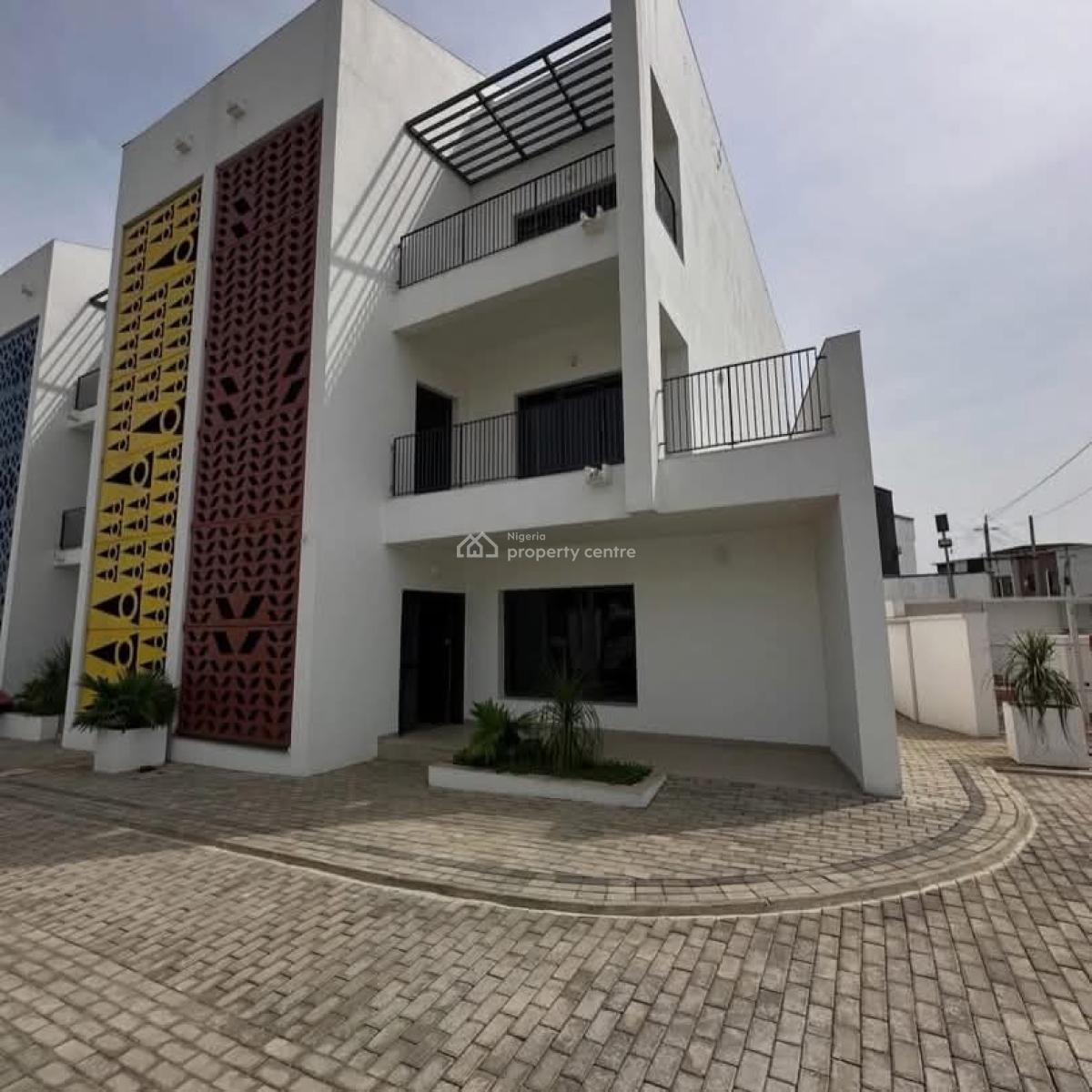 New 4 Bedroom Terrace Duplex +  Boys Quarters, Jahi, Abuja, Terraced Duplex for Sale