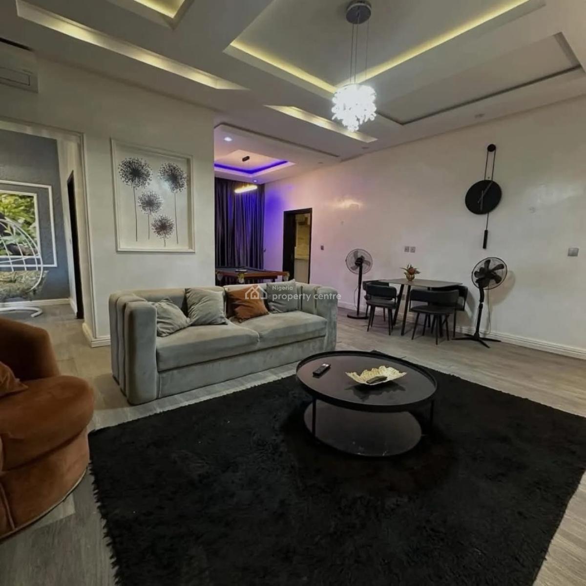 Fully Furnished 3 Bedroom Apartment with Boys  Quarters, Jahi, Abuja, Flat / Apartment for Sale