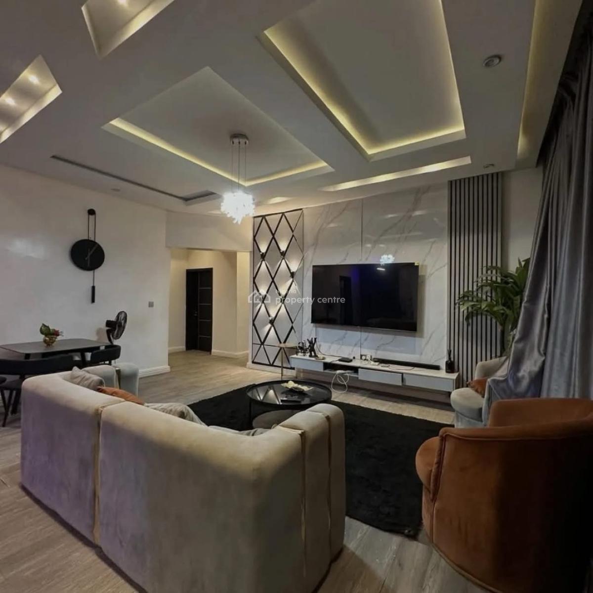 Fully Furnished 3 Bedroom Apartment with Boys  Quarters, Jahi, Abuja, Flat / Apartment for Sale