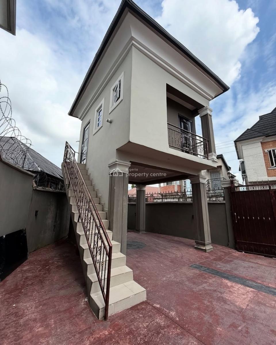 6 Bedroom Duplex on 600sqm Plots with a Gate House, Farm Road 2, Eliozu, Port Harcourt, Rivers, Detached Duplex for Sale