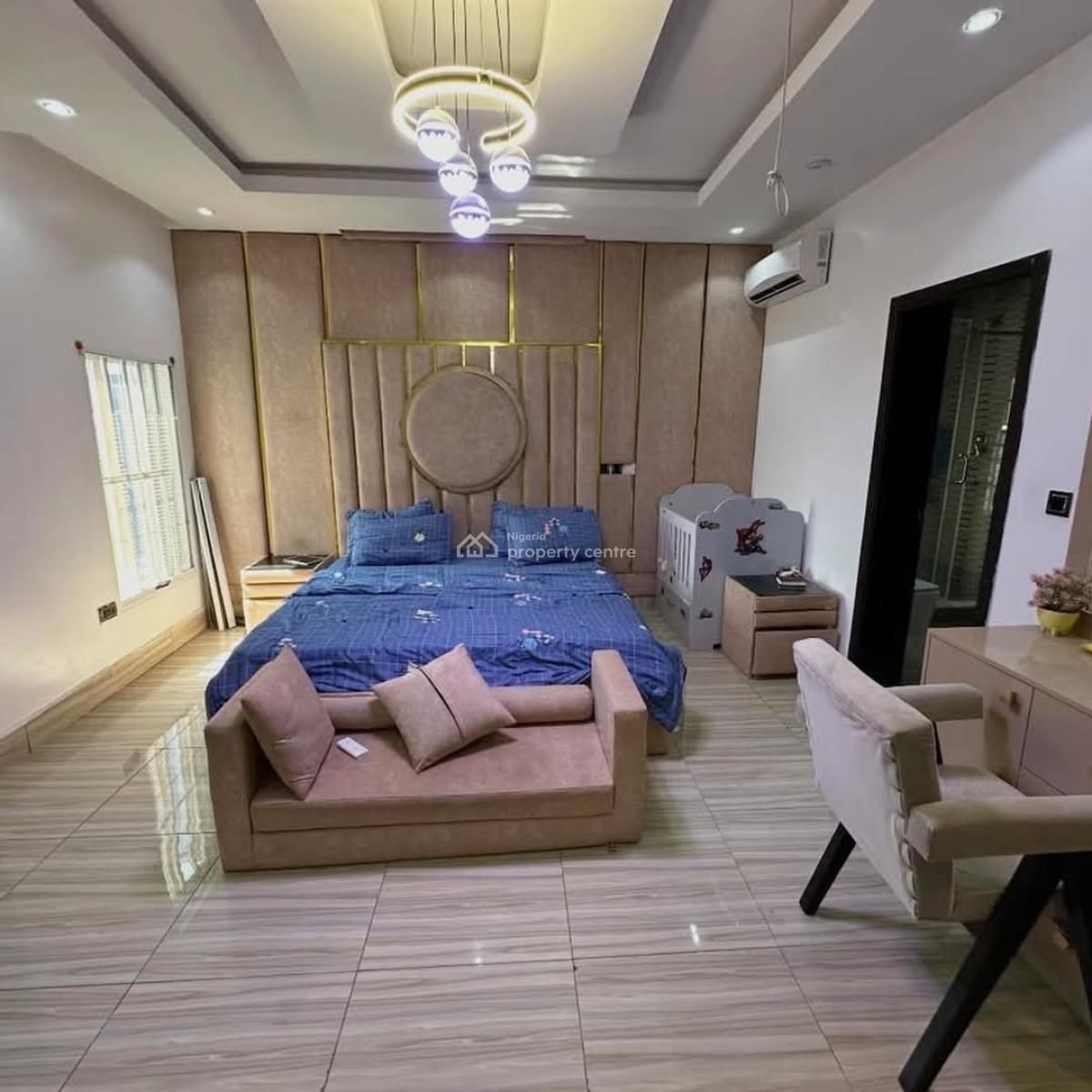 New Listing  Fully Furnished 6-bedroom Fully Detached Duplex, Idu Industrial, Abuja, Detached Duplex for Sale