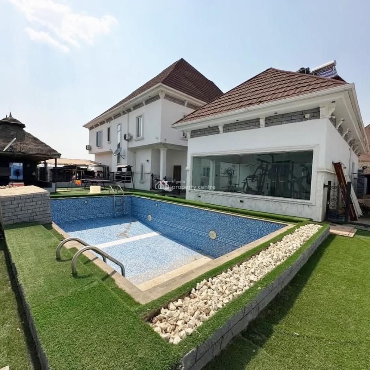 New Listing  Fully Furnished 6-bedroom Fully Detached Duplex, Idu Industrial, Abuja, Detached Duplex for Sale