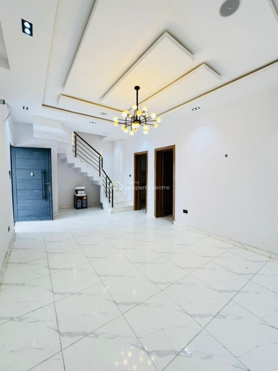 Newly Built & Executive 4 Bedroom Terrace Duplex with Bq & Inverter, Orchid Road Lekki Lagos, Lekki, Lagos, Terraced Duplex for Rent