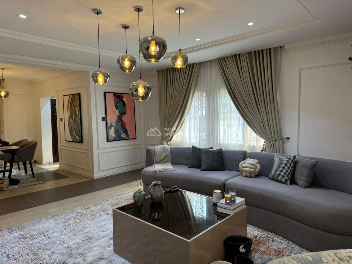 Luxury Fully Furnished 5bedroom Semi Detached Home, Osapa Lekki Lagos, Lekki, Lagos, Semi-detached Duplex for Rent