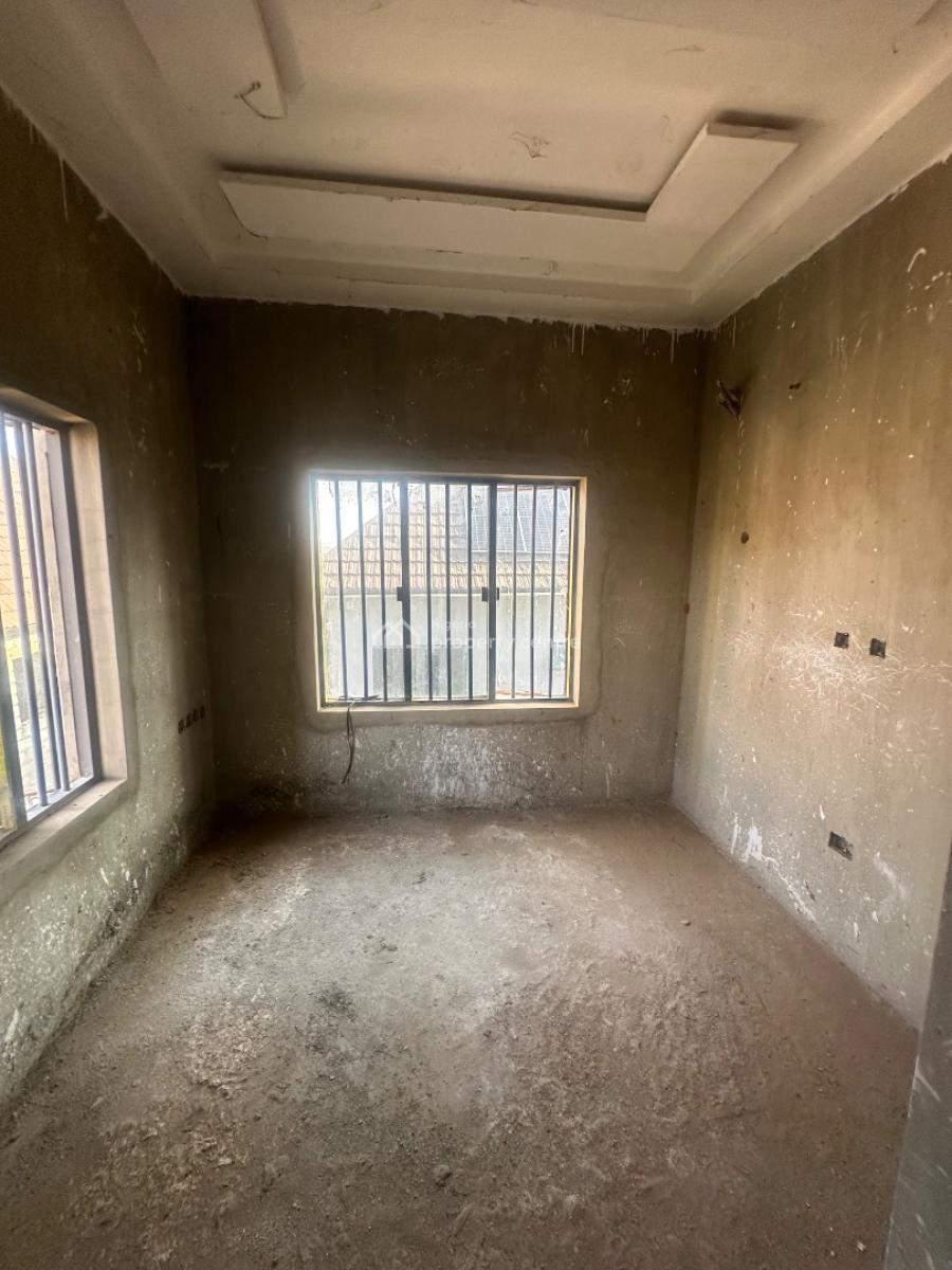 4 Bedroom Fully Detached Duplex in Advance Carcass Stage, Military Pension Board F01, Fo1 Layout, Kubwa, Abuja, Detached Duplex for Sale