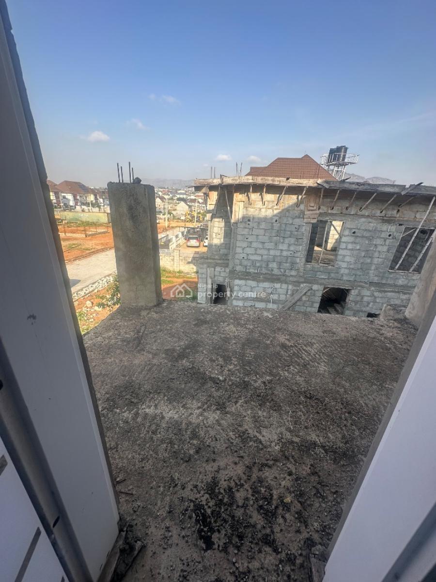 4 Bedroom Fully Detached Duplex in Advance Carcass Stage, Military Pension Board F01, Fo1 Layout, Kubwa, Abuja, Detached Duplex for Sale