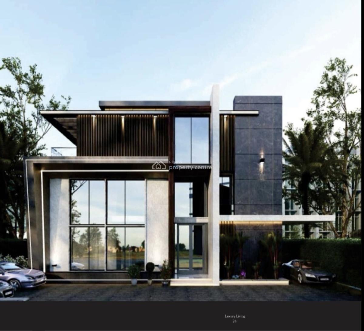 This Stand Alone 5-bedroom Fully Detached Duplex Feature with Bq., Kado, Abuja, Detached Duplex for Sale