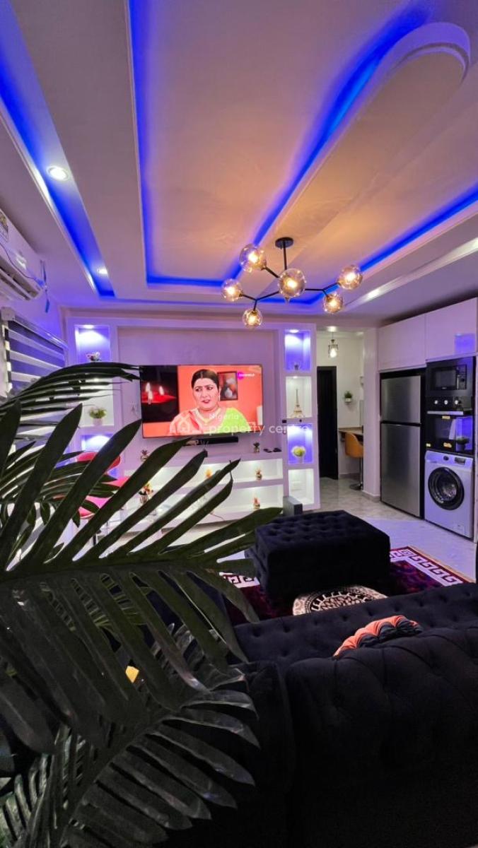 Luxuriously Furnished 1bedroom Apartment (fully Serviced), Greenbay Estate, Behind Megamound Estate, Mobil Road, Ajah, Ajah, Lagos, Mini Flat (room and Parlour) for Rent