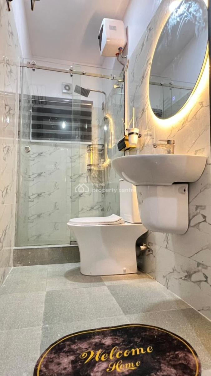 Luxuriously Furnished 1bedroom Apartment (fully Serviced), Greenbay Estate, Behind Megamound Estate, Mobil Road, Ajah, Ajah, Lagos, Mini Flat (room and Parlour) for Rent