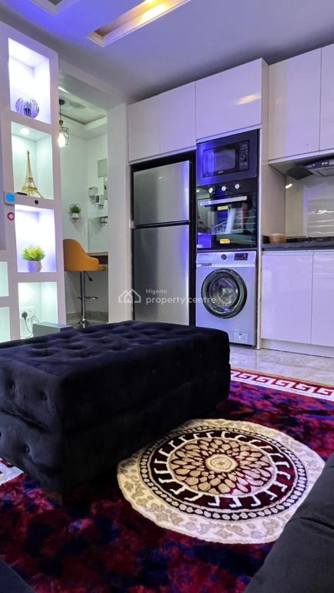 Luxuriously Furnished 1bedroom Apartment (fully Serviced), Greenbay Estate, Behind Megamound Estate, Mobil Road, Ajah, Ajah, Lagos, Mini Flat (room and Parlour) for Rent