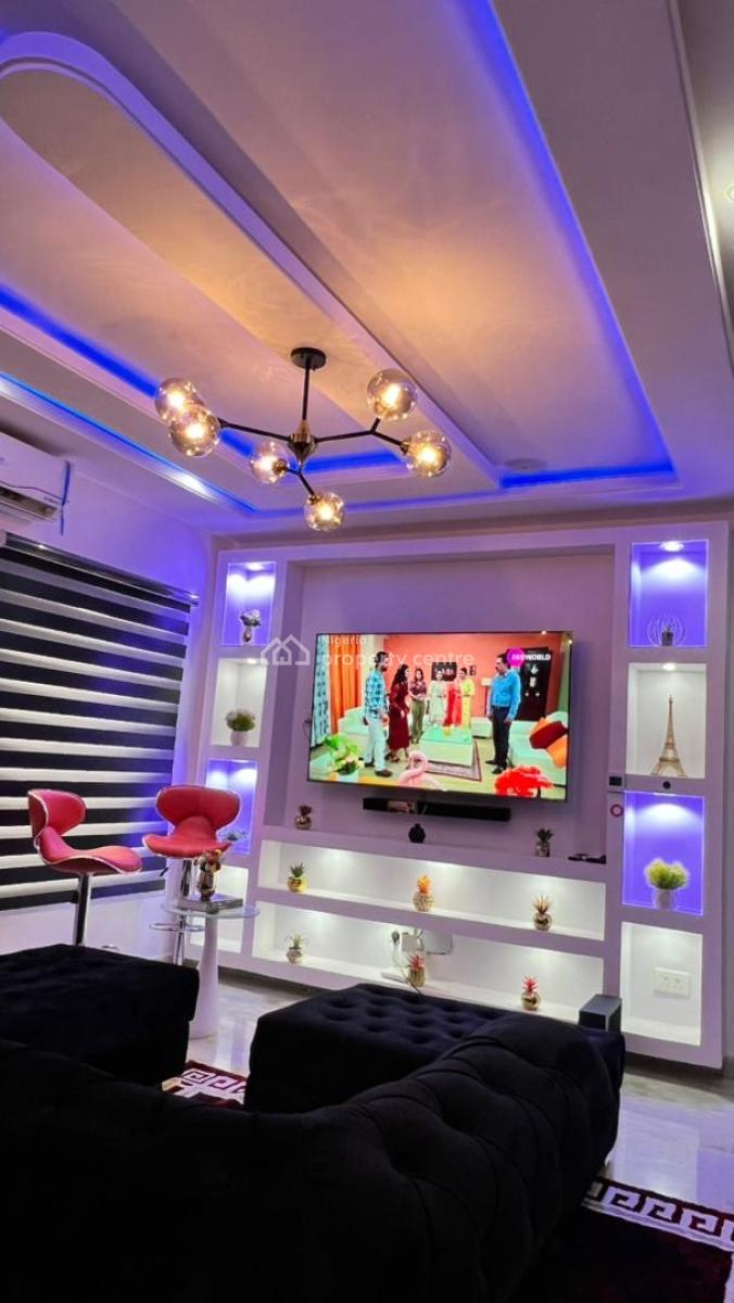 Luxuriously Furnished 1bedroom Apartment (fully Serviced), Greenbay Estate, Behind Megamound Estate, Mobil Road, Ajah, Ajah, Lagos, Mini Flat (room and Parlour) for Rent
