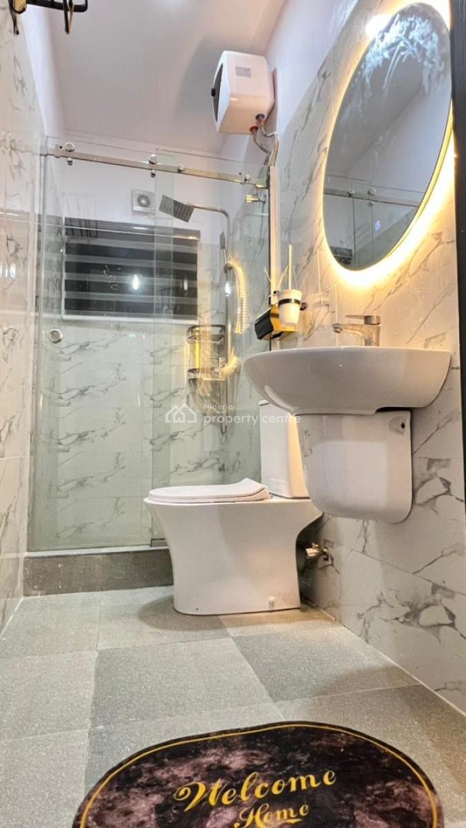 Luxuriously Furnished 1bedroom Apartment (fully Serviced), Greenbay Estate, Behind Megamound Estate, Mobil Road, Ajah, Ajah, Lagos, Mini Flat (room and Parlour) for Rent