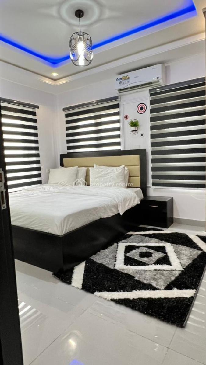 Luxuriously Furnished 1bedroom Apartment (fully Serviced), Greenbay Estate, Behind Megamound Estate, Mobil Road, Ajah, Ajah, Lagos, Mini Flat (room and Parlour) for Rent