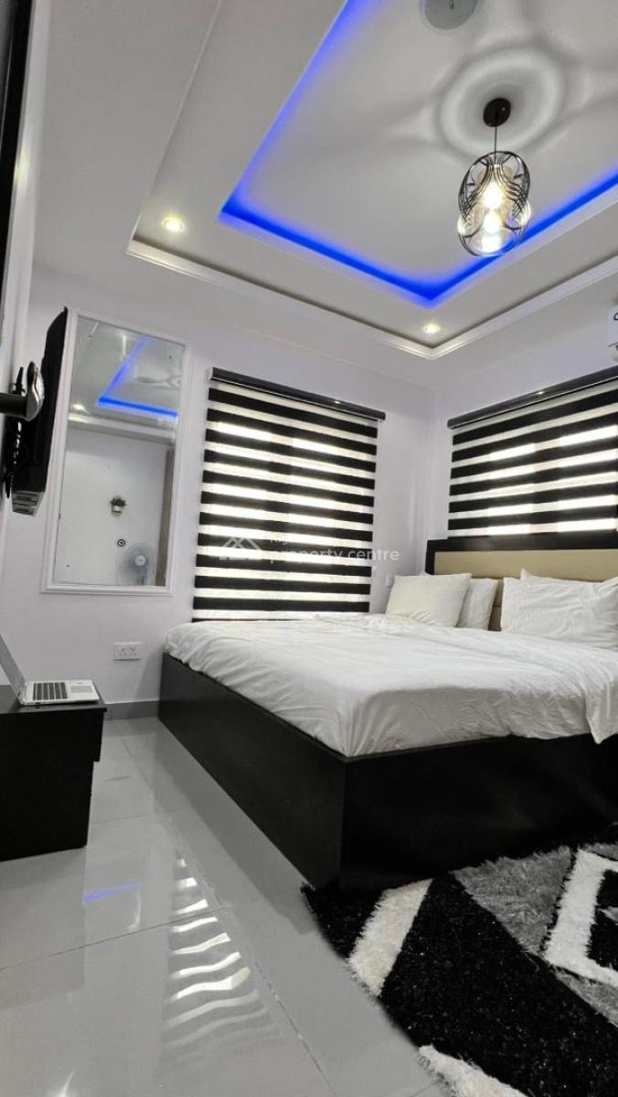 Luxuriously Furnished 1bedroom Apartment (fully Serviced), Greenbay Estate, Behind Megamound Estate, Mobil Road, Ajah, Ajah, Lagos, Mini Flat (room and Parlour) for Rent