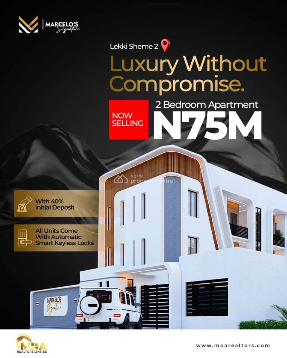 2 Bedroom Apartment, Lekki Scheme2, Ogombo, Ajah, Lagos, Flat / Apartment for Sale