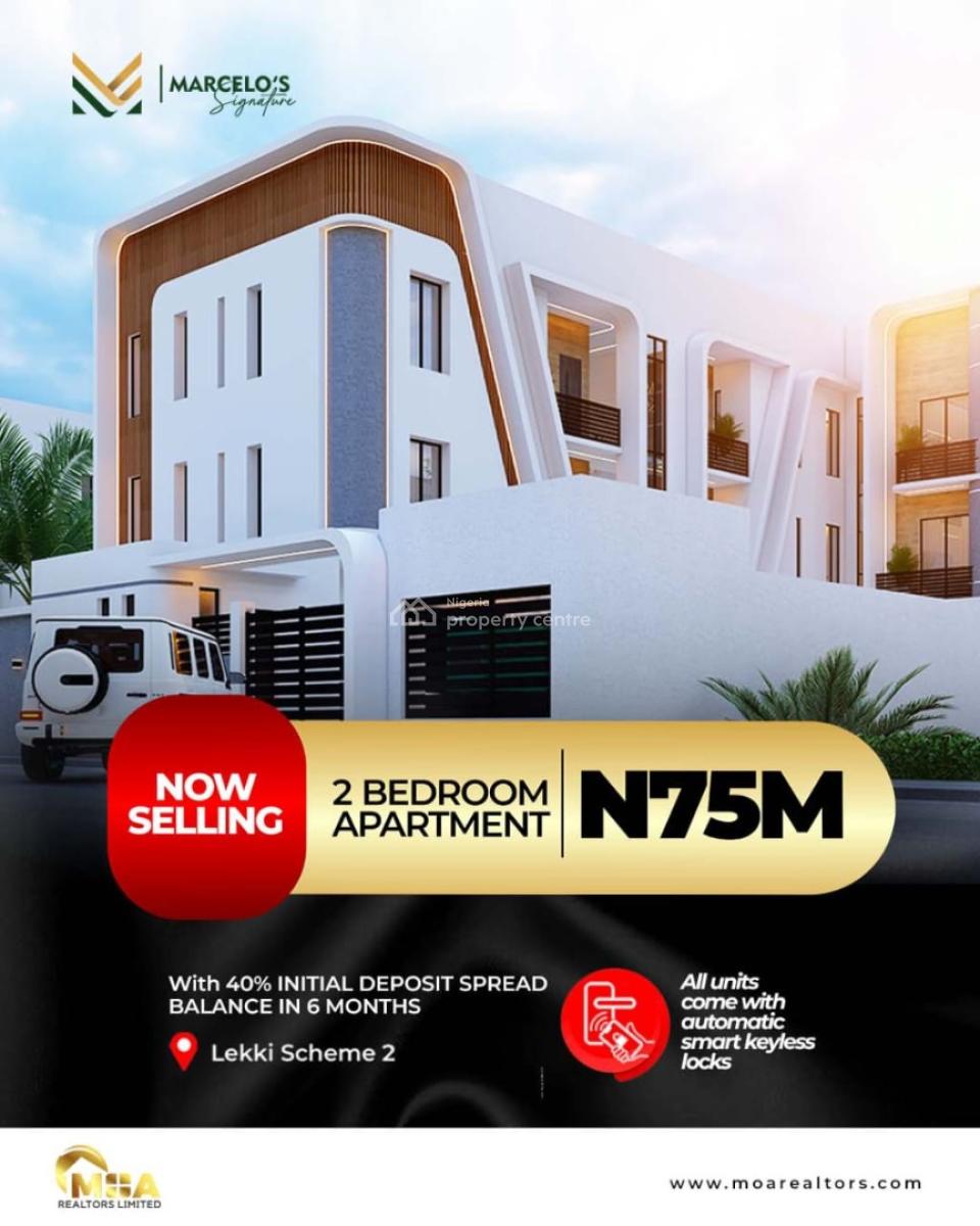 2 Bedroom Apartment, Lekki Scheme2, Ogombo, Ajah, Lagos, Flat / Apartment for Sale