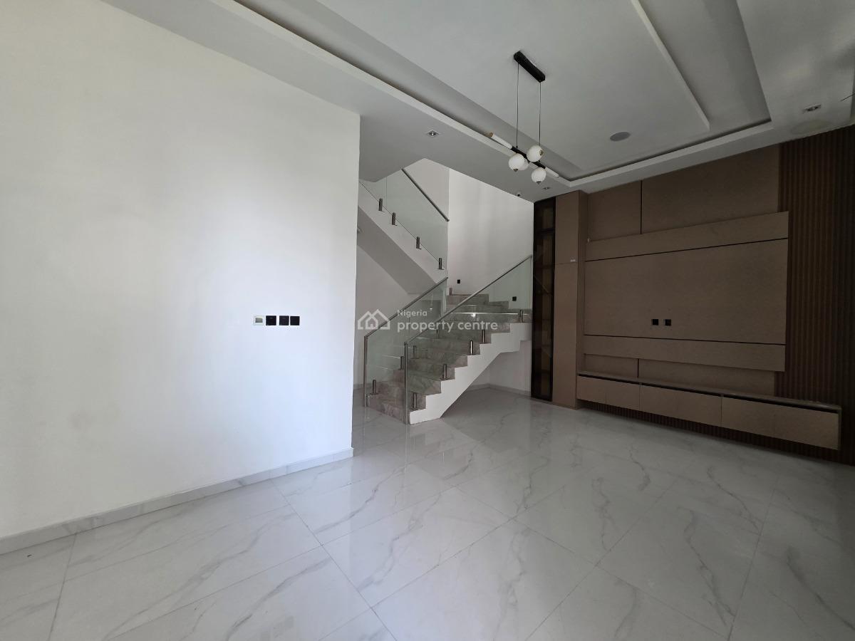 Brand New 4 Bedroom Semi-detached Duplex with Bq, Chevron, Lekki, Lagos, Semi-detached Duplex for Rent