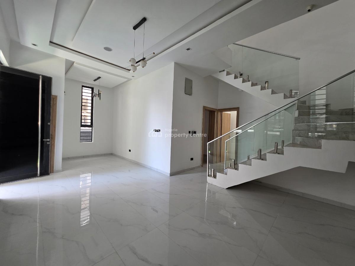 Brand New 4 Bedroom Semi-detached Duplex with Bq, Chevron, Lekki, Lagos, Semi-detached Duplex for Rent