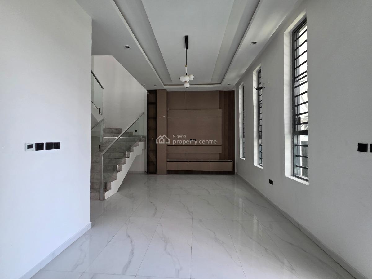 Brand New 4 Bedroom Semi-detached Duplex with Bq, Chevron, Lekki, Lagos, Semi-detached Duplex for Rent