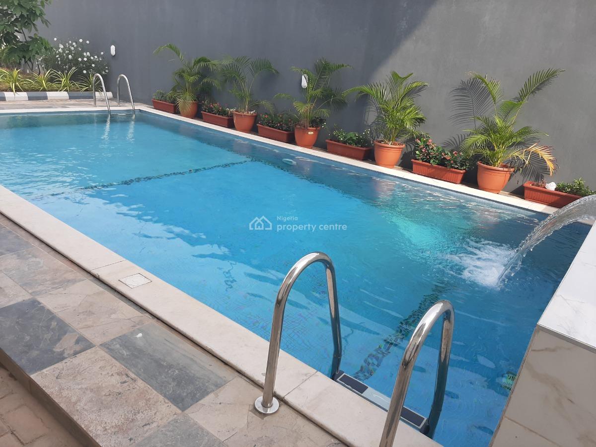 Serviced 4 Bedroom En-suite Townhouse with an Enclosed Fitted Kitchen/, Ikate, Lekki, Lagos, Terraced Duplex for Rent