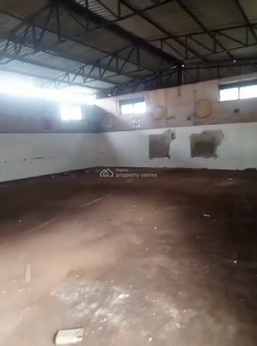 800sqm Warehouse Space Suitable for Church, Off Ogunnusi Road, Ogba, Ikeja, Lagos, Warehouse for Rent