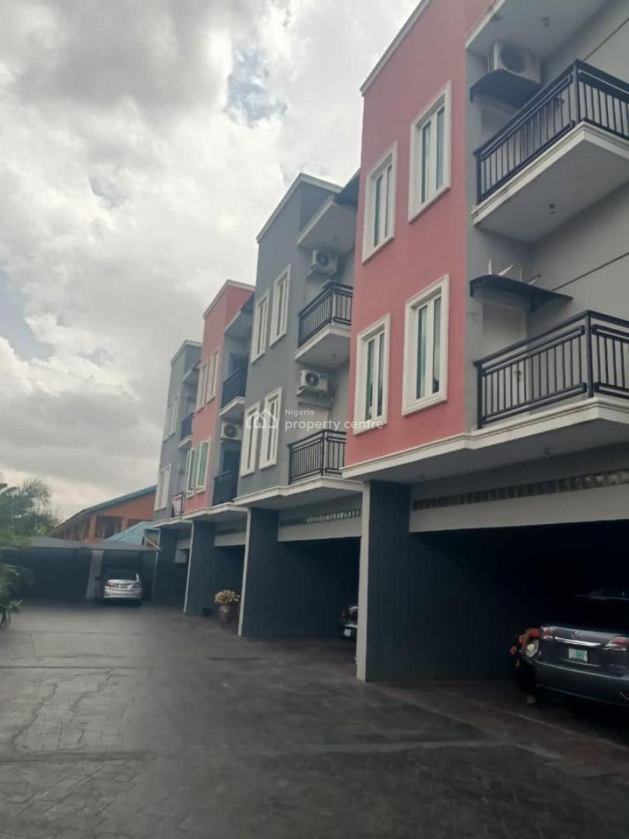 a Spacious Well Built 4 Bedroom Terrace Duplex with Bq, Awuse Estate, Opebi, Ikeja, Lagos, Terraced Duplex for Sale