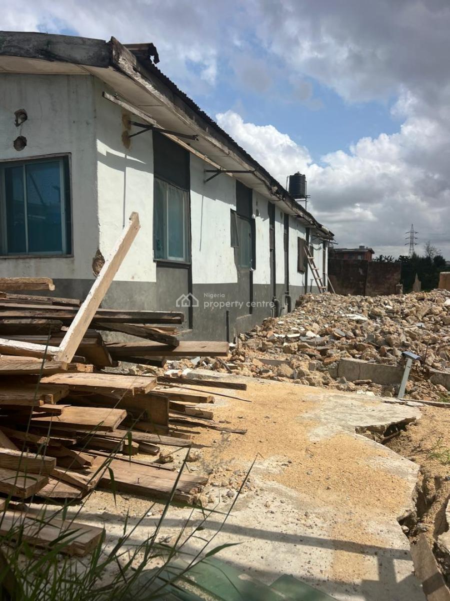 Property with a Demolishable Bungalow Structure on It, in an Estate at Off Adeniyi Jones, Ikeja, Lagos, Land for Sale