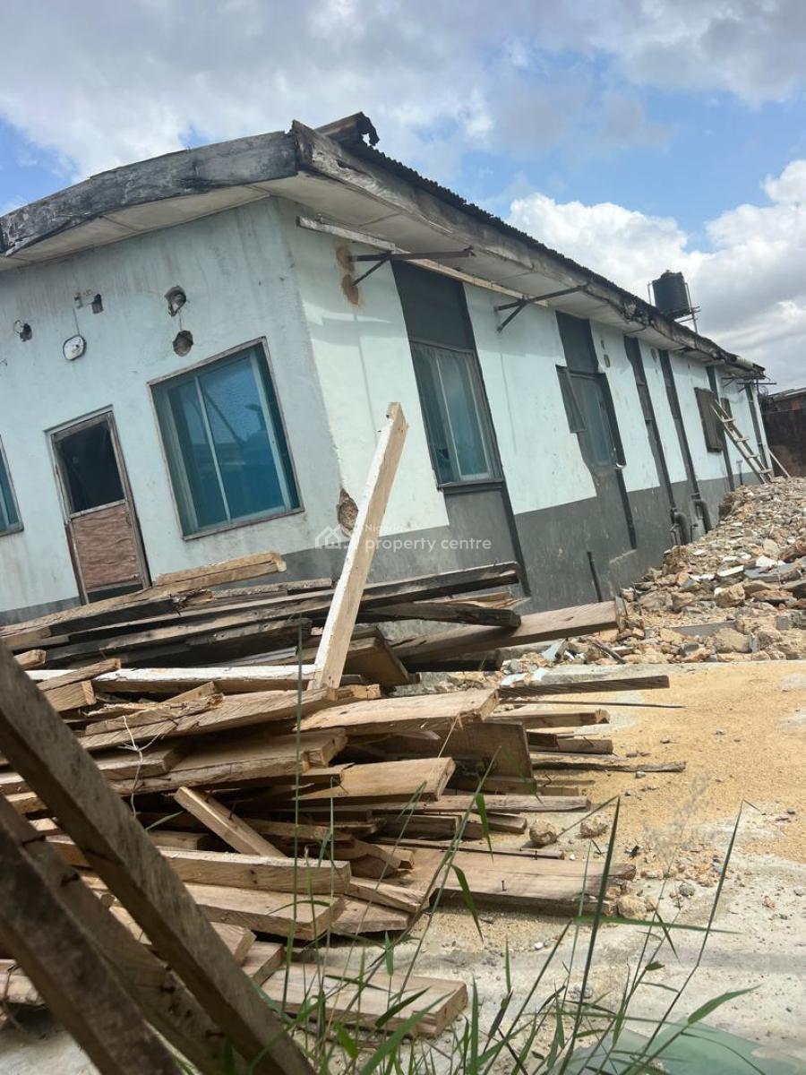 Property with a Demolishable Bungalow Structure on It, in an Estate at Off Adeniyi Jones, Ikeja, Lagos, Land for Sale