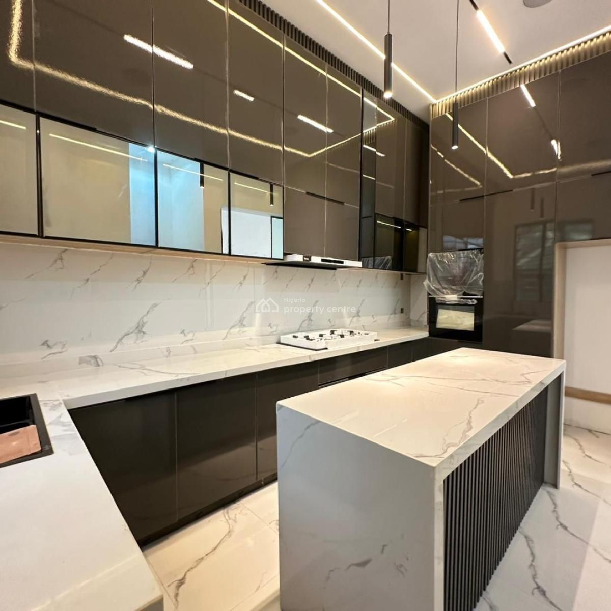 Luxurious 4 Bedroom Terrace Duplex with Bq and a Swimming Pool, Osapa London, Lekki, Lagos, Terraced Duplex for Sale