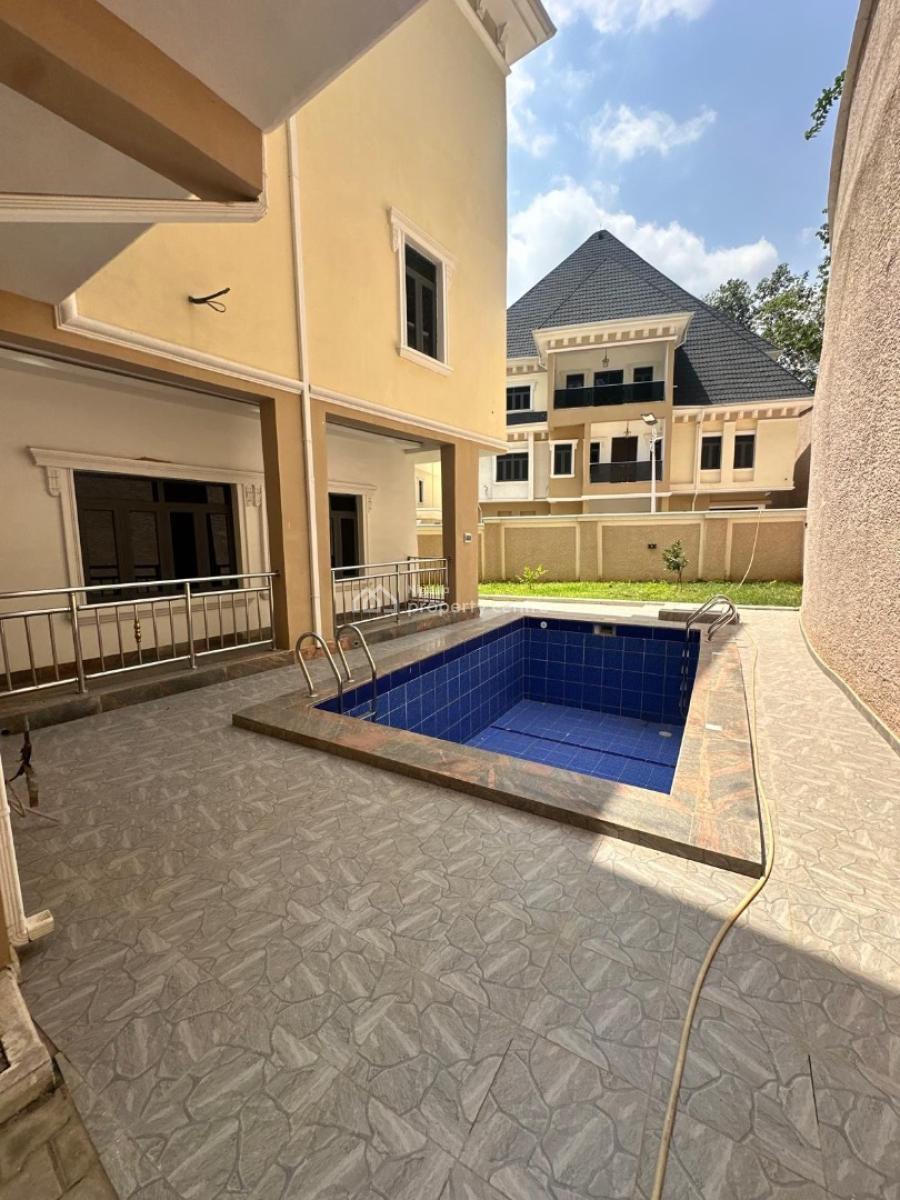 Newly Built 9 Bedroom Luxury Mansion with Elevator & Pool, Aso Rock By Ecowas, Asokoro District, Abuja, Detached Duplex for Sale
