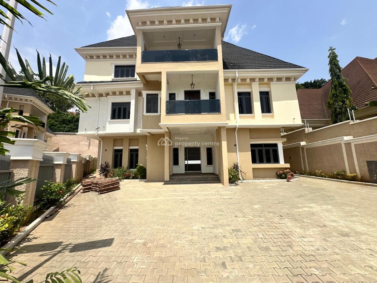 Newly Built 9 Bedroom Luxury Mansion with Elevator & Pool, Aso Rock By Ecowas, Asokoro District, Abuja, Detached Duplex for Sale