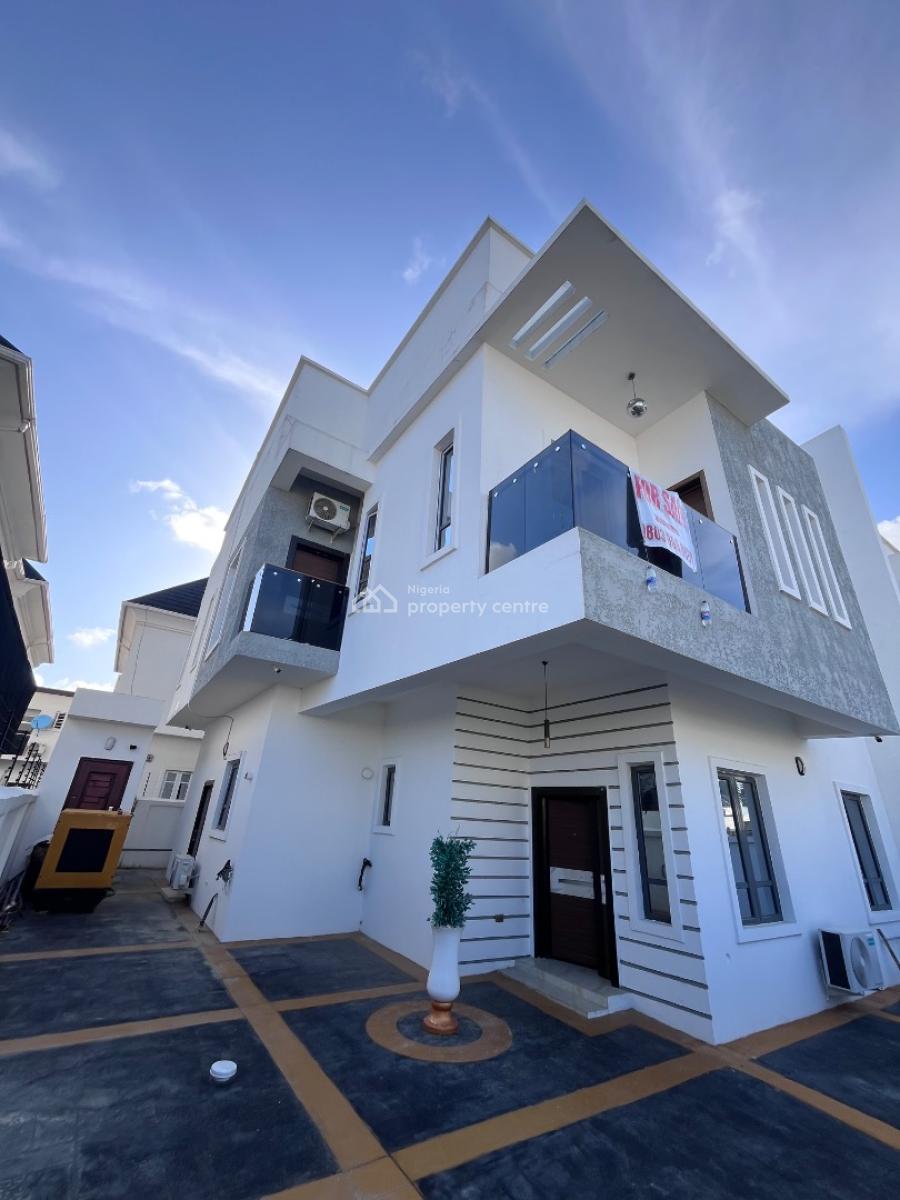 Premium 4-bedroom  Fully Furnished 4 Bedroom Detached Duplex with B Q, Ogombo Abraham Adesanya Lagos Nigeria, Lekki Phase 2, Lekki, Lagos, Detached Duplex for Sale