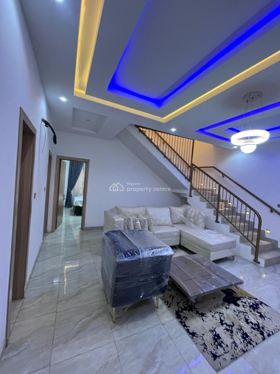Premium 4-bedroom  Fully Furnished 4 Bedroom Detached Duplex with B Q, Ogombo Abraham Adesanya Lagos Nigeria, Lekki Phase 2, Lekki, Lagos, Detached Duplex for Sale
