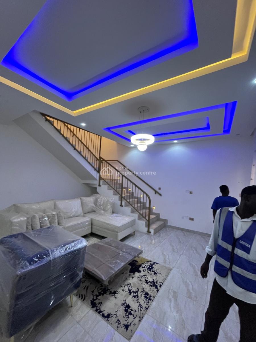 Premium 4-bedroom  Fully Furnished 4 Bedroom Detached Duplex with B Q, Ogombo Abraham Adesanya Lagos Nigeria, Lekki Phase 2, Lekki, Lagos, Detached Duplex for Sale