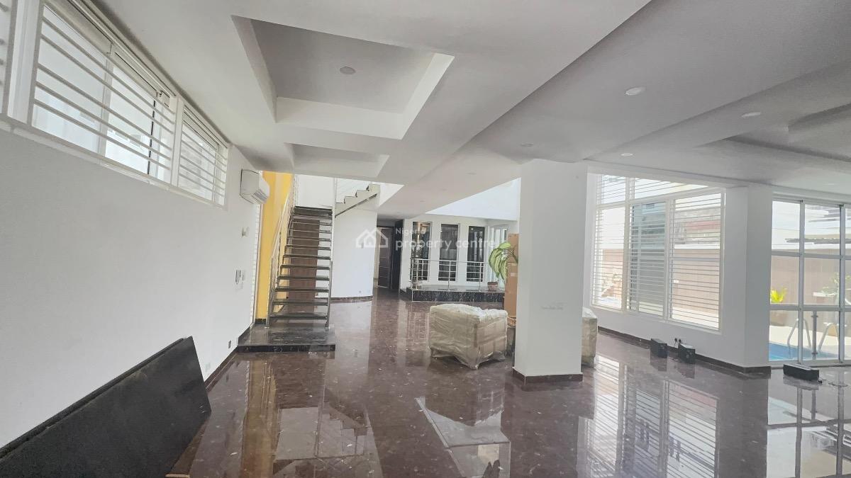 Elegantly Built 5 Bedroom Detached House + Bq, Swimming Pool, Gym, Stu, Banana Island, Ikoyi, Lagos, Detached Duplex for Rent