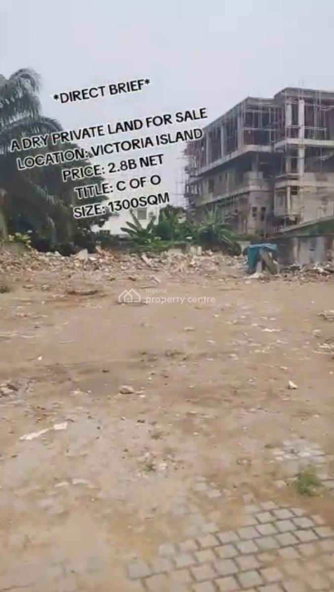 a Dry Private Land, Victoria Island (vi), Lagos, Mixed-use Land for Sale