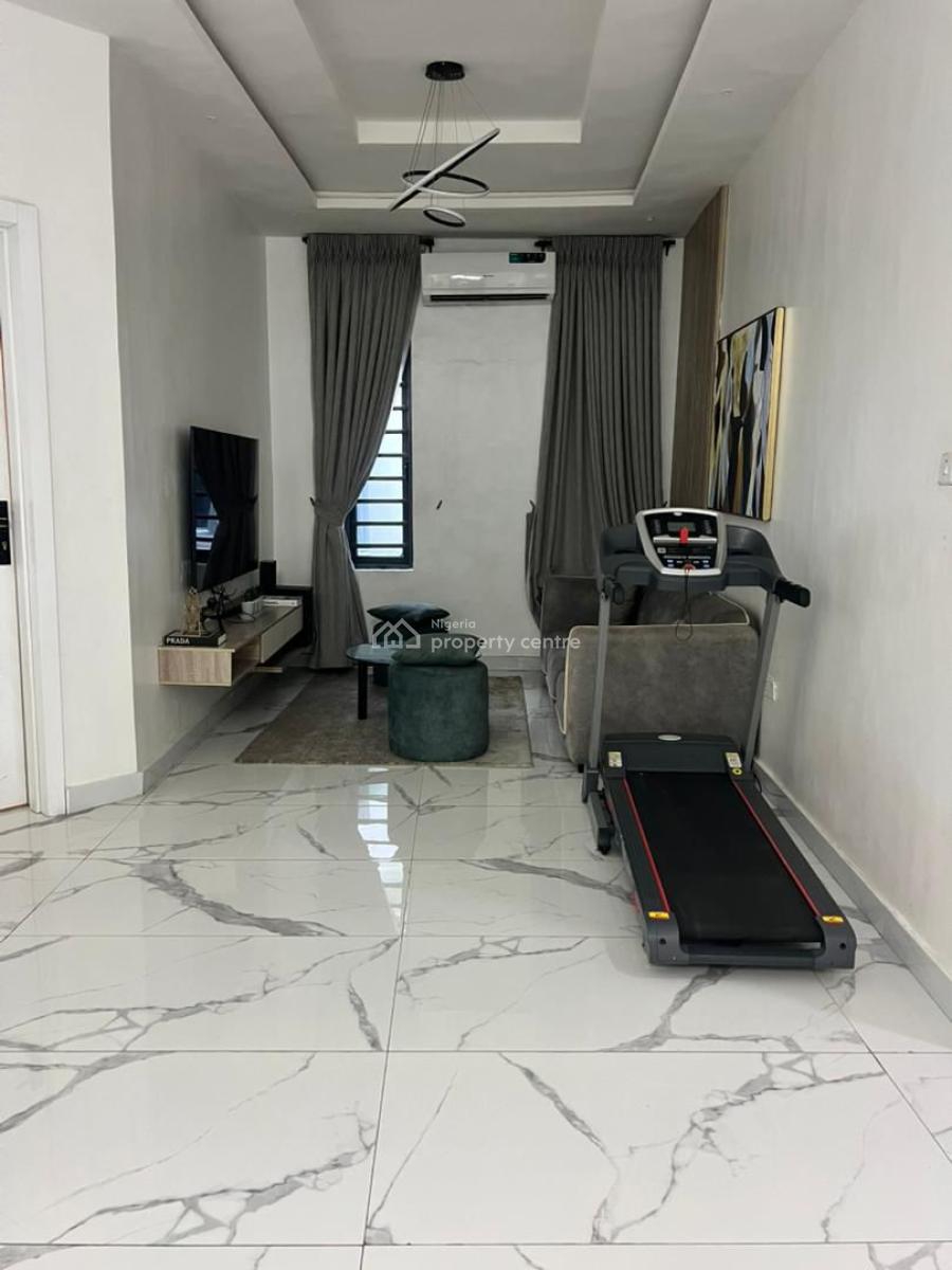 Fully Furnished 5 Bedroom Detached Duplex with Ps5, Smart Tv, Big Gen + Bq, Ikate, Lekki, Lagos, Detached Duplex for Rent