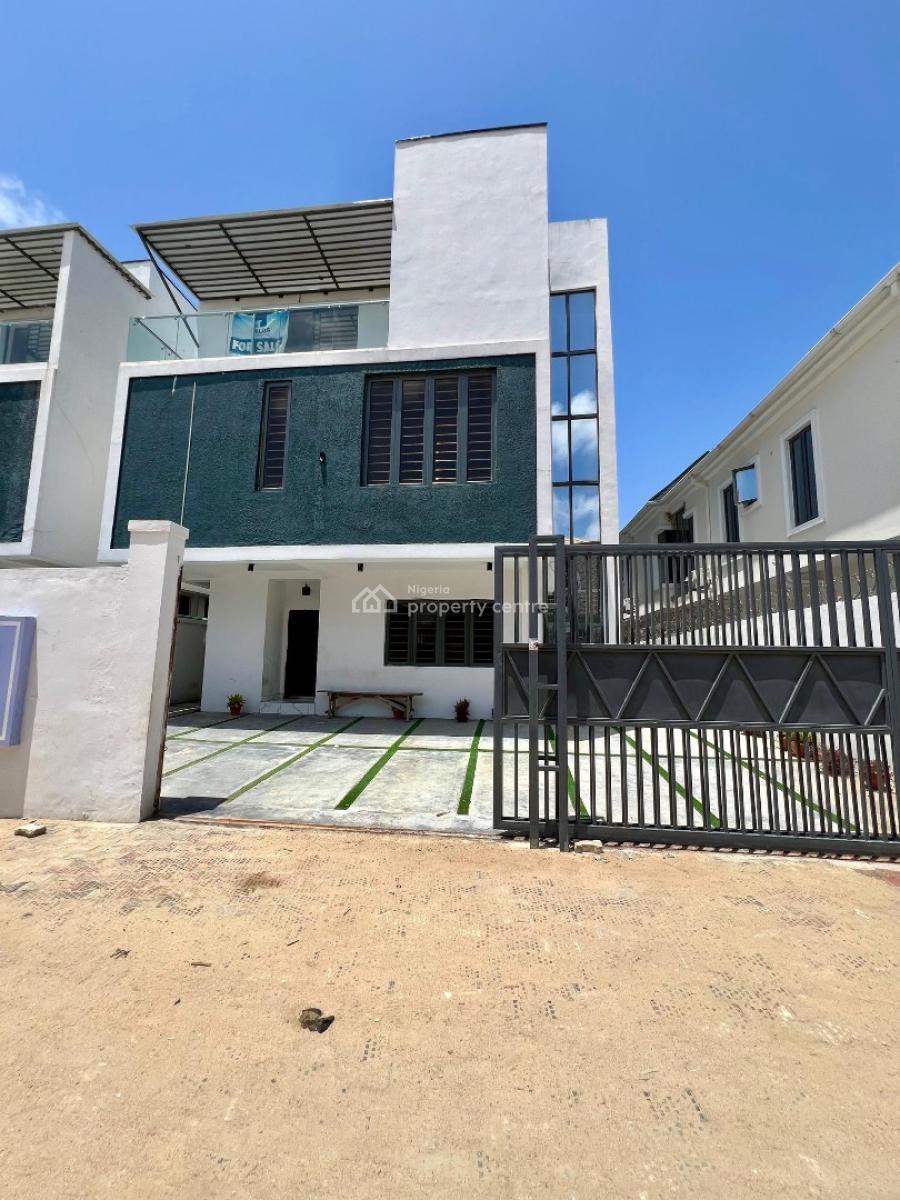 Luxury 4 Bed Semi Detached Home with Bq, Ologolo, Lekki, Lagos, Semi-detached Duplex for Sale
