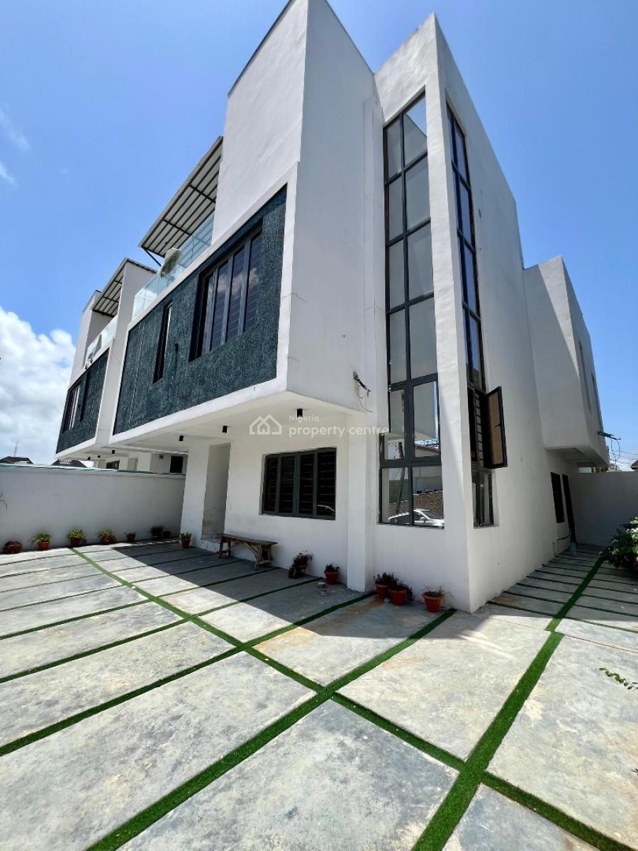 Luxury 4 Bed Semi Detached Home with Bq, Ologolo, Lekki, Lagos, Semi-detached Duplex for Sale