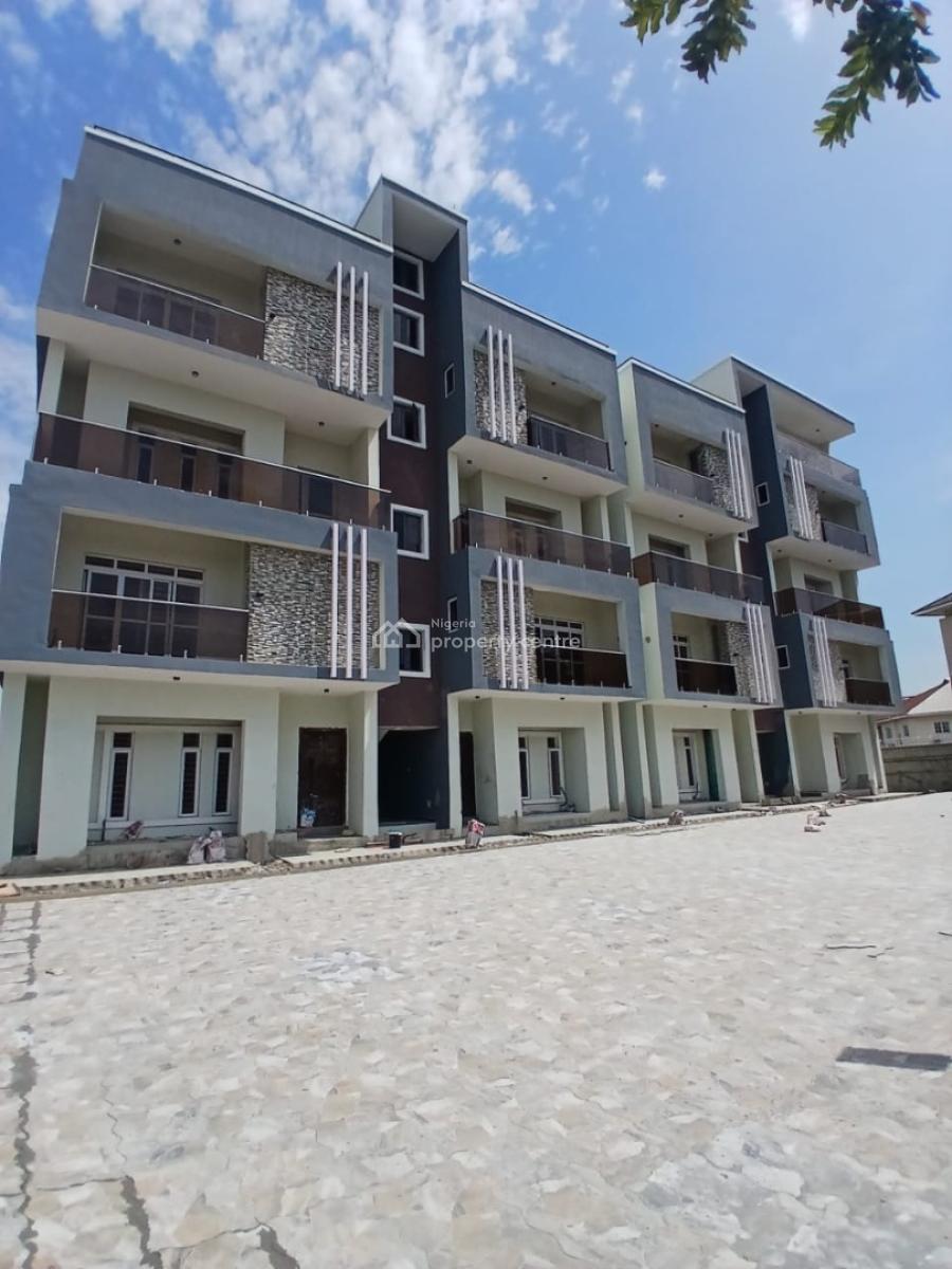 Luxury 2 Bedroom Maisonette with 24hrs Power & Gym in a Service Apartm, Lekki Phase 1, Lekki, Lagos, Flat / Apartment for Sale