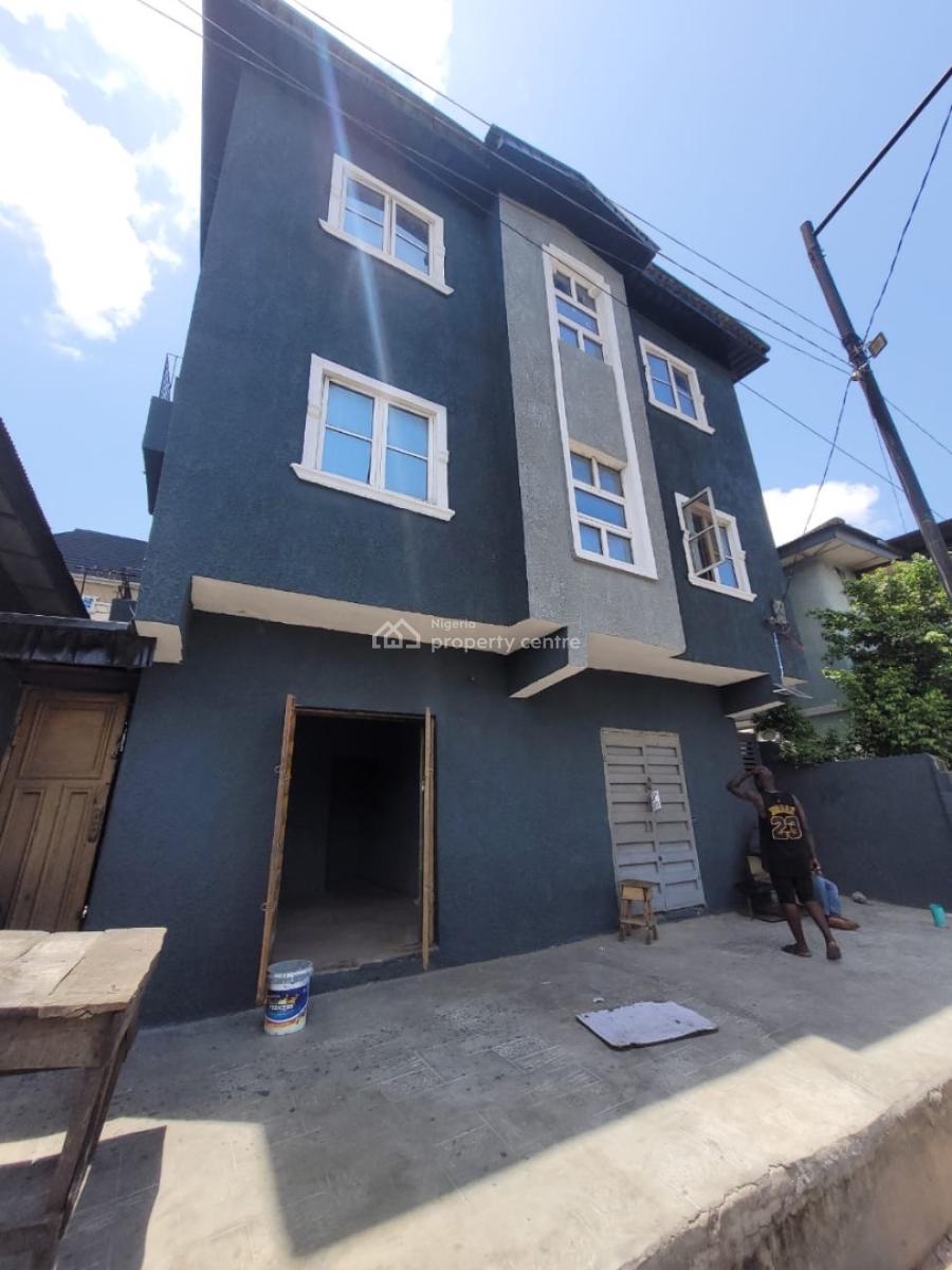 Nicely Built Roomself with Pop, Costain, Yaba, Lagos, Self Contain (single Rooms) for Rent