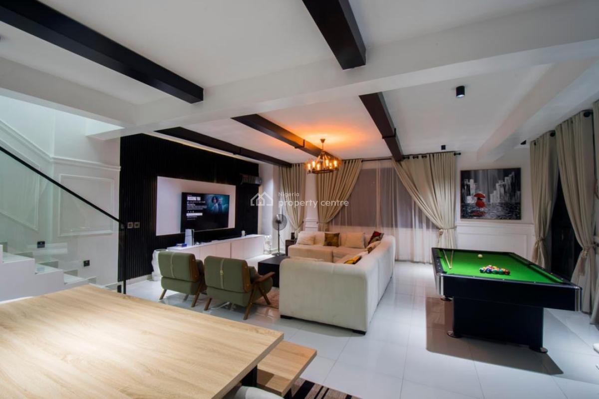 Furnished 3 Bedroom Maisonnette with Bq, Lekki Phase 1, Lekki, Lagos, Terraced Duplex for Rent