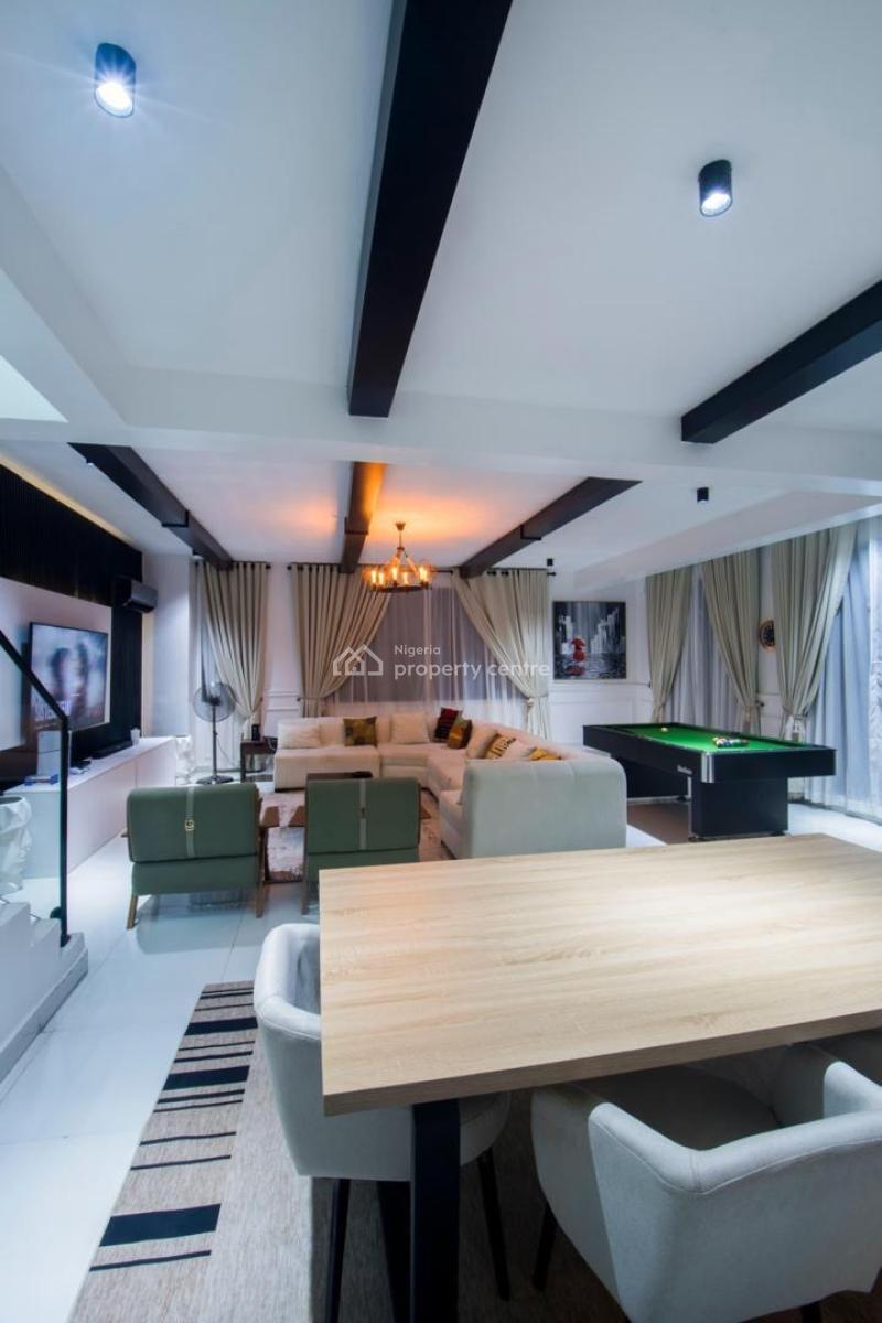 Furnished 3 Bedroom Maisonnette with Bq, Lekki Phase 1, Lekki, Lagos, Terraced Duplex for Rent
