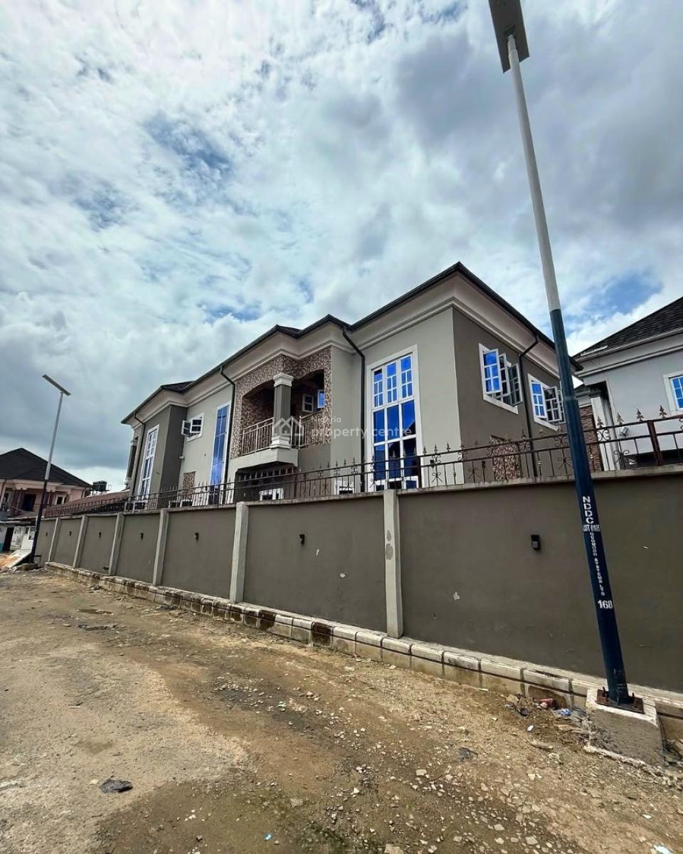 6 Bedroom Duplex on with Large Parking Area, Farm Road 2, Eliozu, Port Harcourt, Rivers, Detached Duplex for Sale