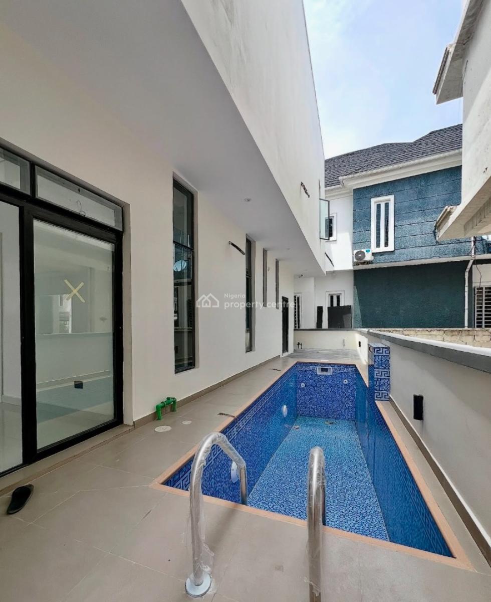 Designed Smart 5 Bedroom Fully Detached Pool, Cinema, Gym Room/study, Lekky County Homes, Ikota, Lekki, Lagos, Detached Duplex for Sale